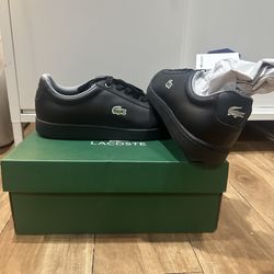 Black Lacoste Shoes