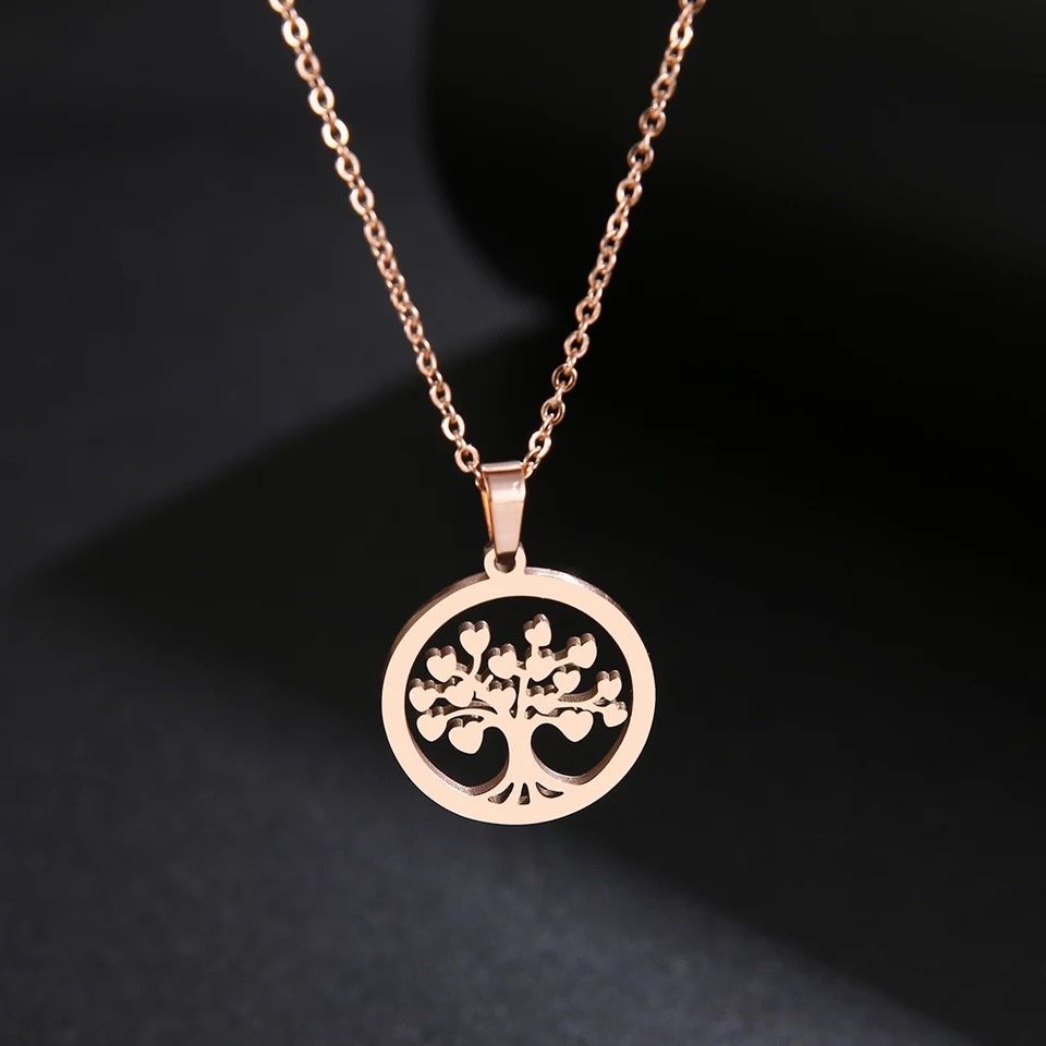 Necklace charm Tree of life never fade guaranteed
