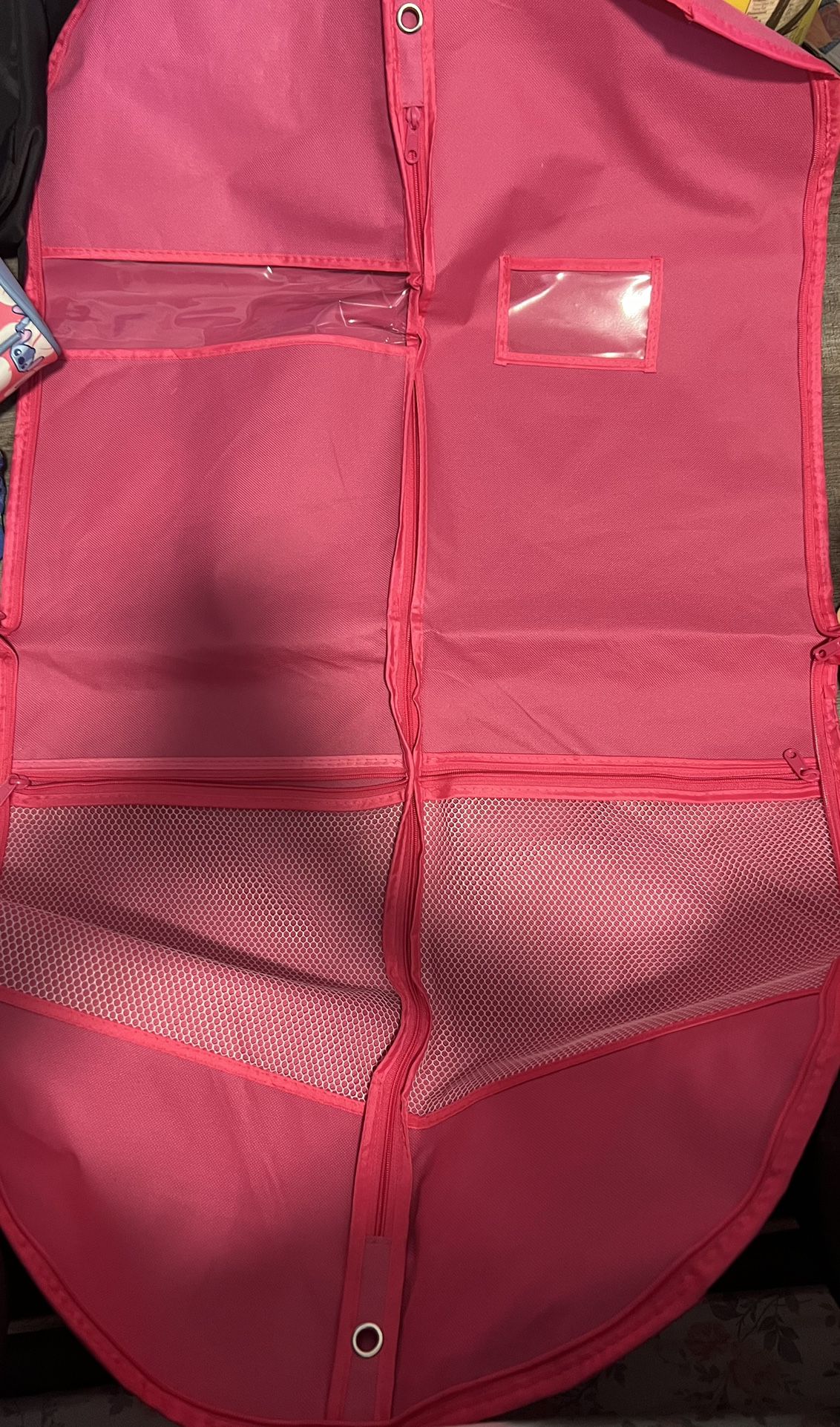 Dance Garment Bag with Zipper Pockets Set