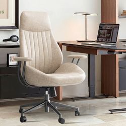 Gorgeous Beige Suede Office Chair Brown Suede Office Chair Price Is Firm High Quality Ovios Office Chairs Firm Price!!!