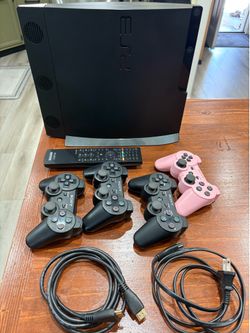 Sony PS3 unit and accessories