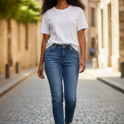 Silver Jeans Style CA00508 Avery Curvy Fit High Rise Skinny Leg jeans INDIGO