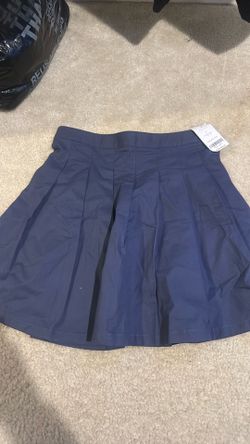 Girls pleated skirt size 14 Carters Brand New blueish