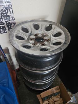 Chevy or Gmc cookie Rims for sale size 17