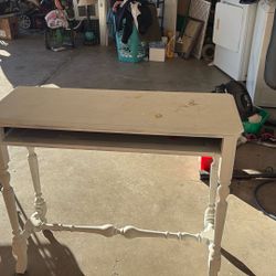 Solid Wood Table 40, Long 15 Wide