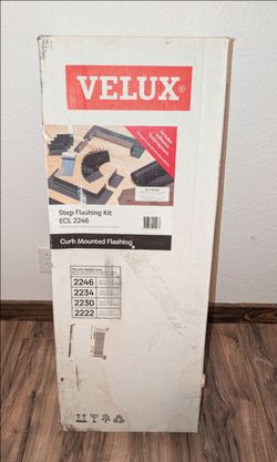 New Open Box VELUX Step Flashing Kit Model ECL 2246 Skylight Window Also Fits 2234, 2230, 2222