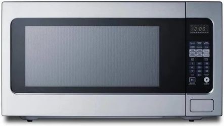 Summit 27 in. 2.2 cu. ft. Built-In Microwave in Stainless Steel
