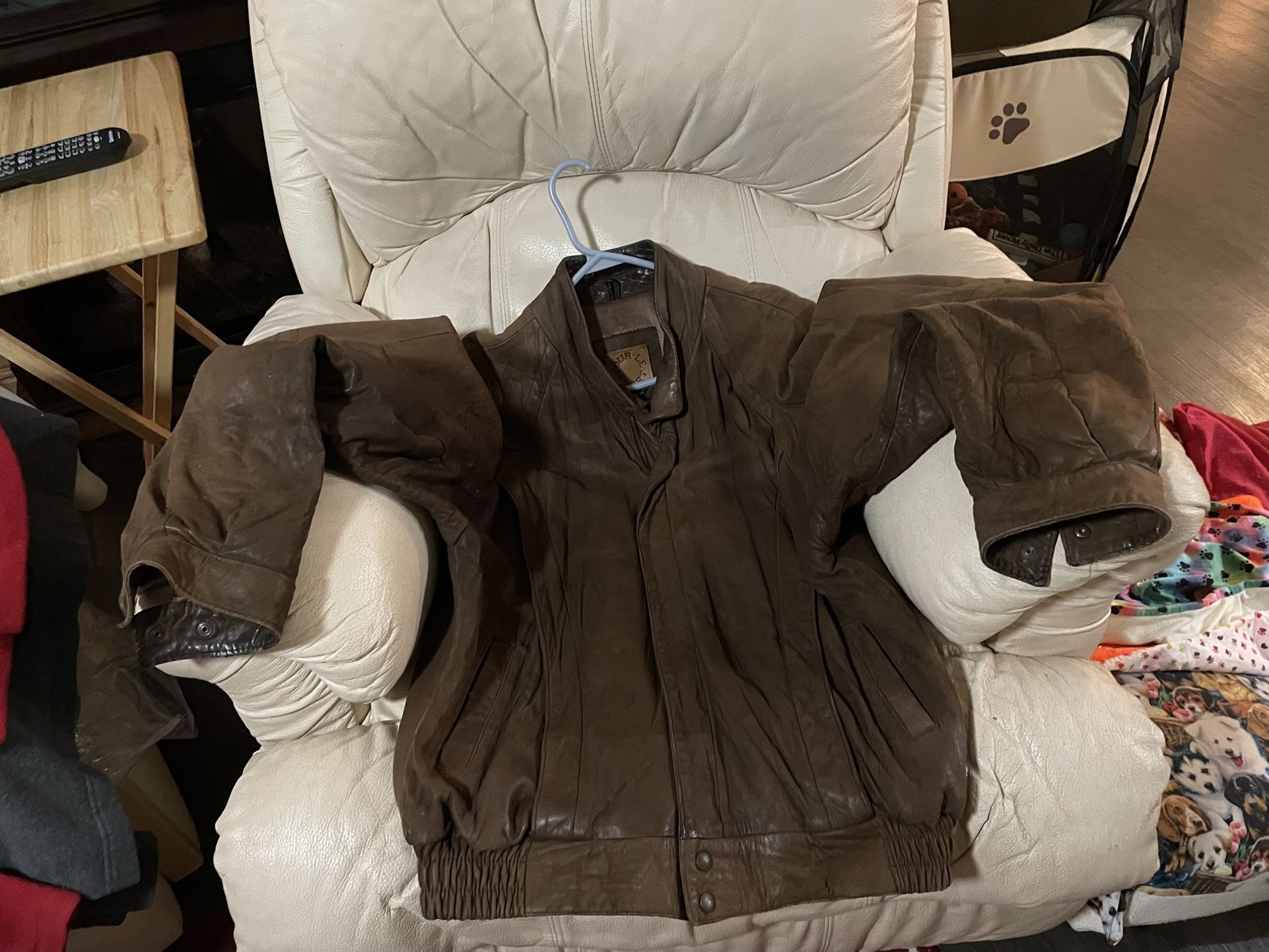Men Leather/suede Jacket