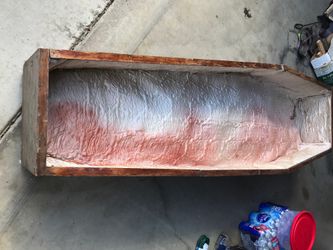Halloween coffin