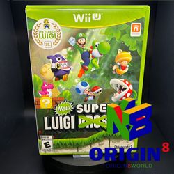 New Super Luigi U (Nintendo Wii U, 2013) - Case No Manual - Tested