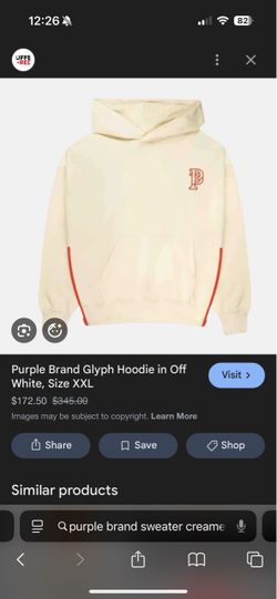 Purple Brand Denim Sweater