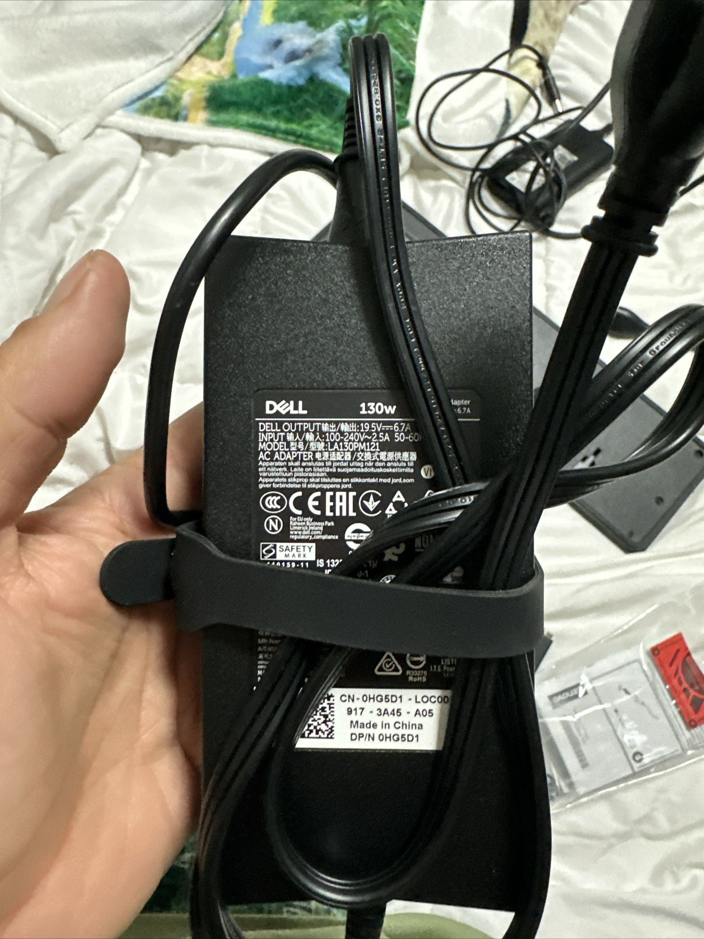 Dell Chargers and HP docking station