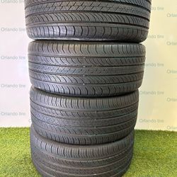 S616  245 45 18 96V  Continental  ProContact TX   4 Used Tires 70%-80% Life 
