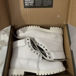 New Timberland Ghost White