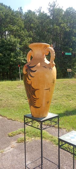 New,3ft dragon inspired floor vase heavy duty