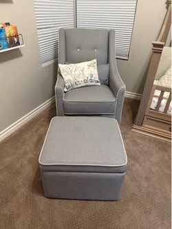 Glider chair & ottoman