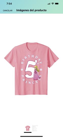 Camiseta De Princess Peach Para Niña 