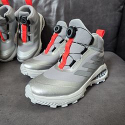 Adidas FortaRun BOA ATR Boots Reflective Silver  Grade School Size 1.5 Y S23813