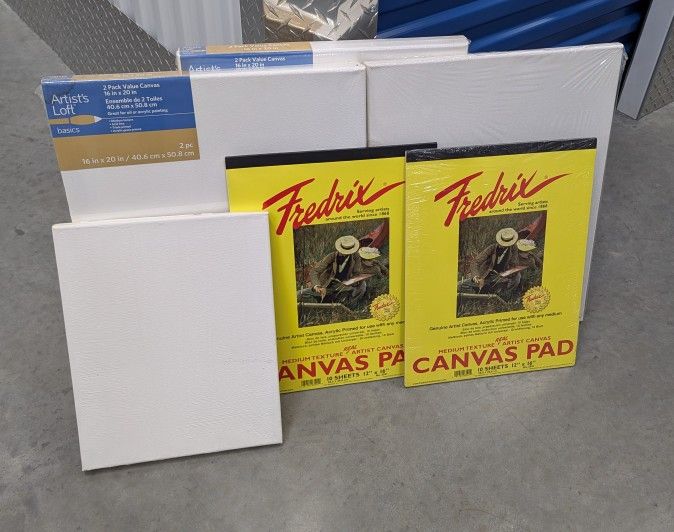 Canvas And Canvas Pads