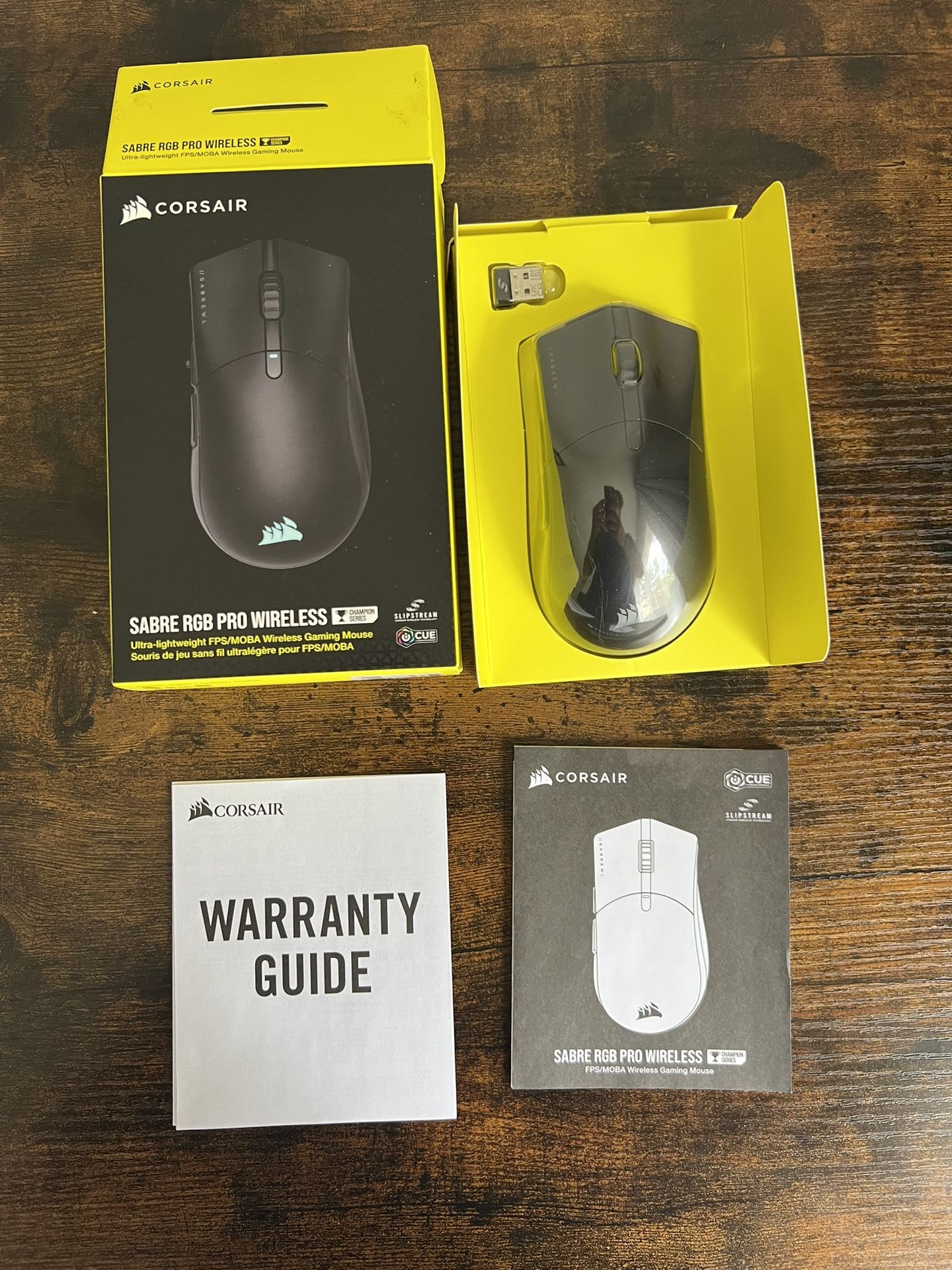 Corsair Sabre RGB Pro Wireless Champion Series Ultra-Lightweight Gaming Mouse