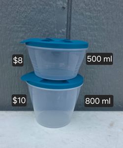 Tupperware duo bowl