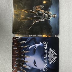 SteelRising Custom made Steelbook Case only for PS4/PS5/Xbox (No Game Disc) New