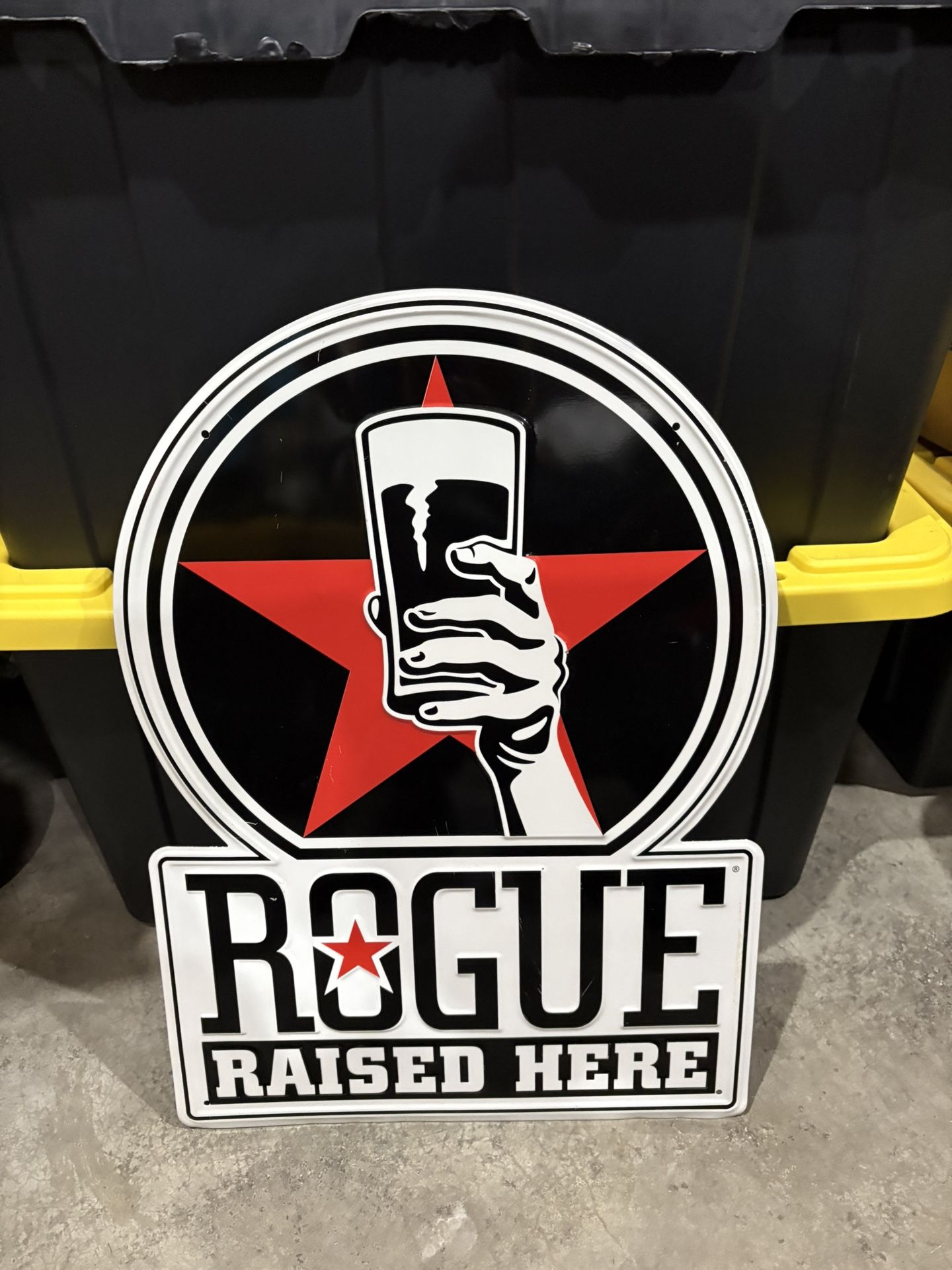 Metal Garage Sign