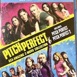 NEW PITCH PERFECT 1 & 2 BLU-RAY MOVIES. NO DIGITAL
