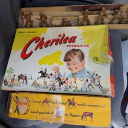 Vintage Metal Toy Soldiers (Made In England) - Knights, Crusaders, WWI