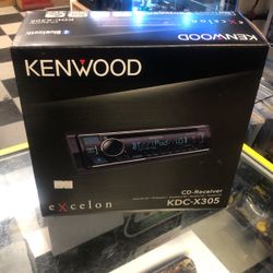 Kenwood Excelon Kdc-x305 On Sale No Credit Check Payment Plan Available 