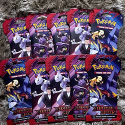 Destined Rivals Booster Packs Pokemon Cards 