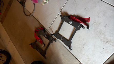 Evo X space seat bracket