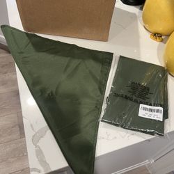 Olive Green Cloth Napkins 