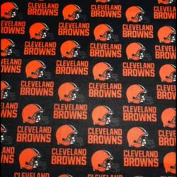 Cleveland Browns Football Pattern Fabric/Tela Deportes Football Basketball Baseball