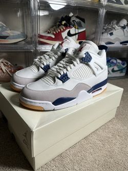 Size 10 - Nike SB x Air Jordan 4 Retro SP Navy NEW! FAST!