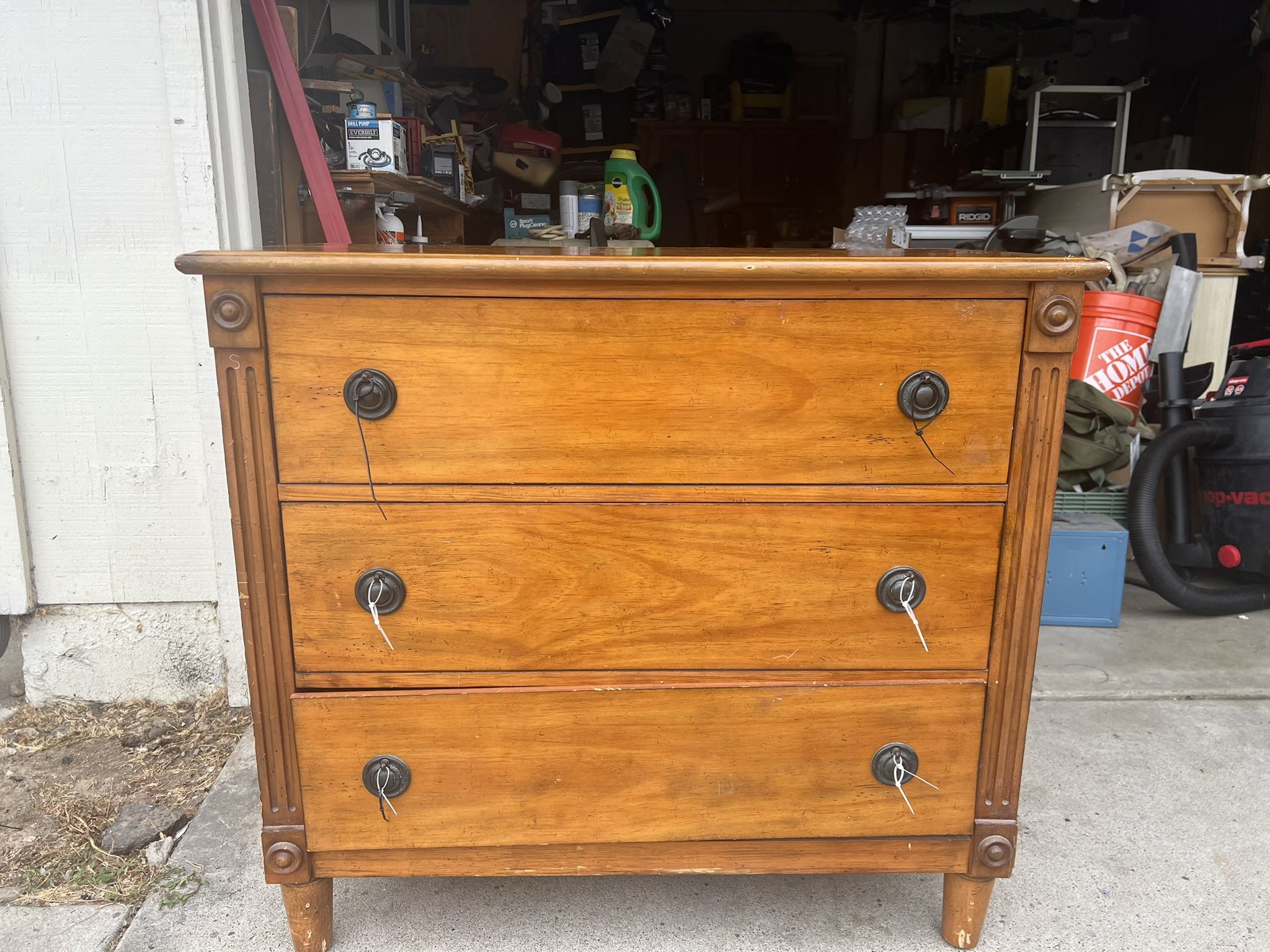 Vintage Wooden Dresser