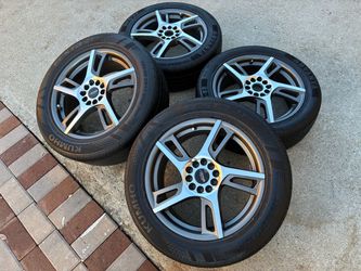 rims MB Wheels 5x112 - 5x105 Universal rines For Jetta Passat Atlas Beetle Golf Crossgolf Tiguan Gti Mercedes Benz Audi Cruze Aveo