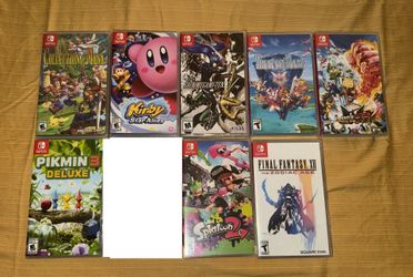 Nintendo Switch 1 New  Game Lot