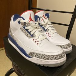 Air Jordan Retro 3 ‘True Blue’ 2016 Size 11