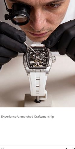 Skeleton automatic watch new