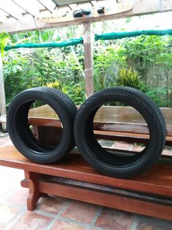 2 used continental tires