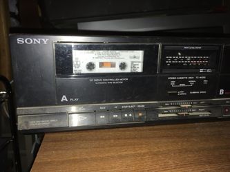 Sony cassette deck