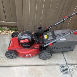 Craftsman v60 self propelled lawn mower hot sale