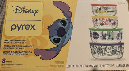 Disney Pyrex 8 Piece Set