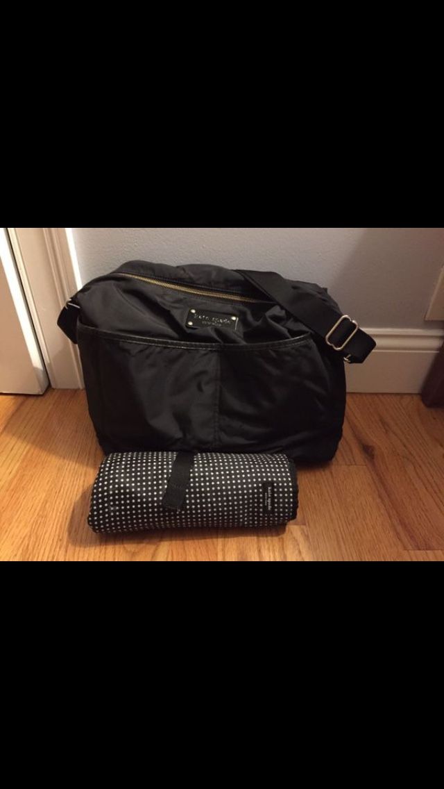 Kate Spade diaper bag with changing mat