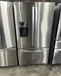 Whirlpool 3-Door French Door Refrigerator Stainless Steel