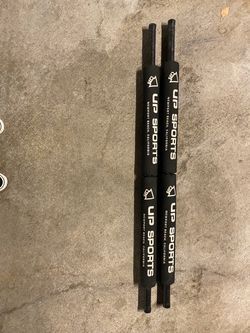 Yakima roof racks with Up Sports  pads