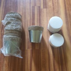 Party Supplies 12 Pots Candy Bar Signs Etc