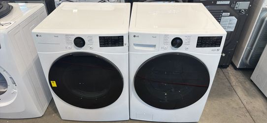 🔥 LG 4.5 cu. ft. Front Load Washer with TurboWash 360 and 7.4 cu. ft. ELECTRIC Dryer with TurboSteam and Built-In Intelligence  BRAND NEW OPEN BOX