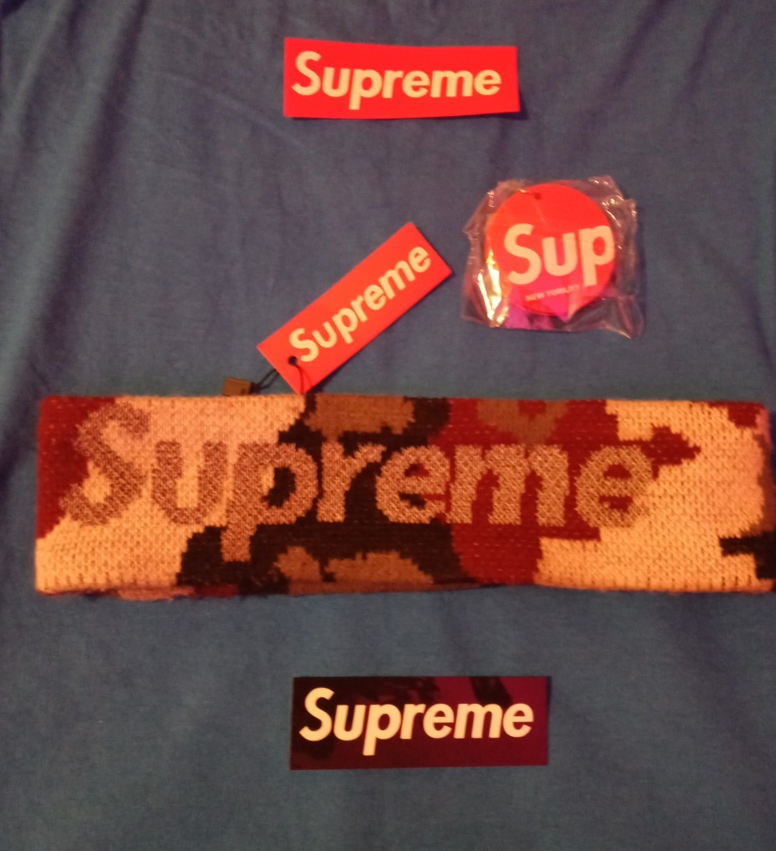 New camo supreme headband